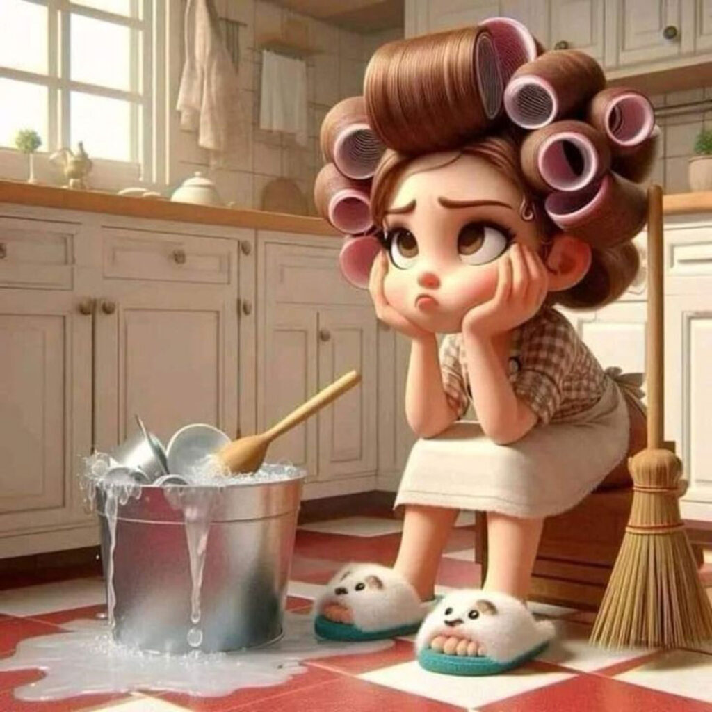 عکس کاریکاتوری دخترانه کیوت