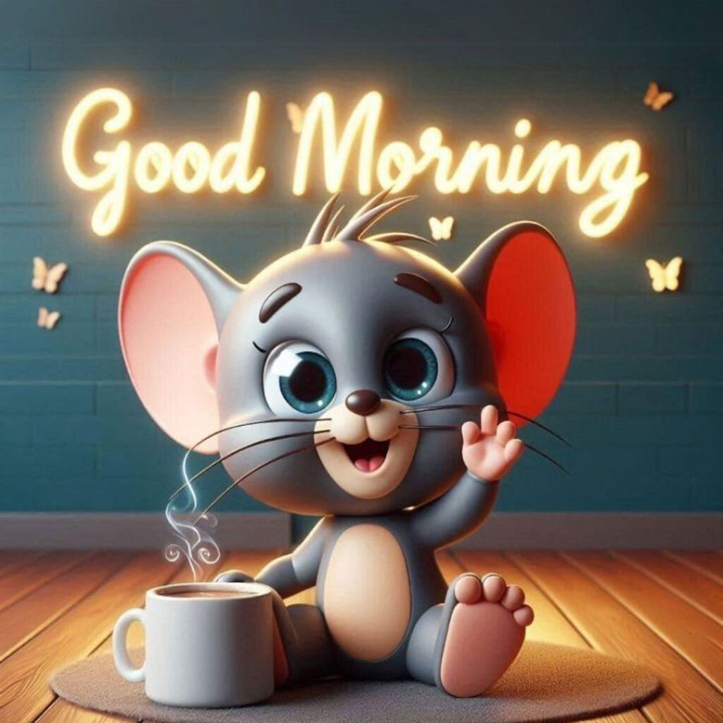 استوری صبح بخیر کارتونی