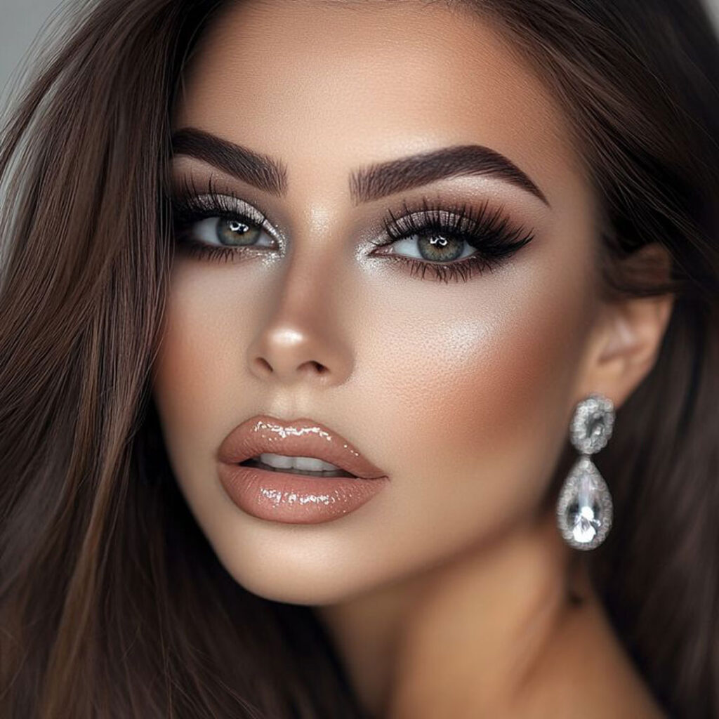 میکاپ زنانه اسموکی ترند 2025