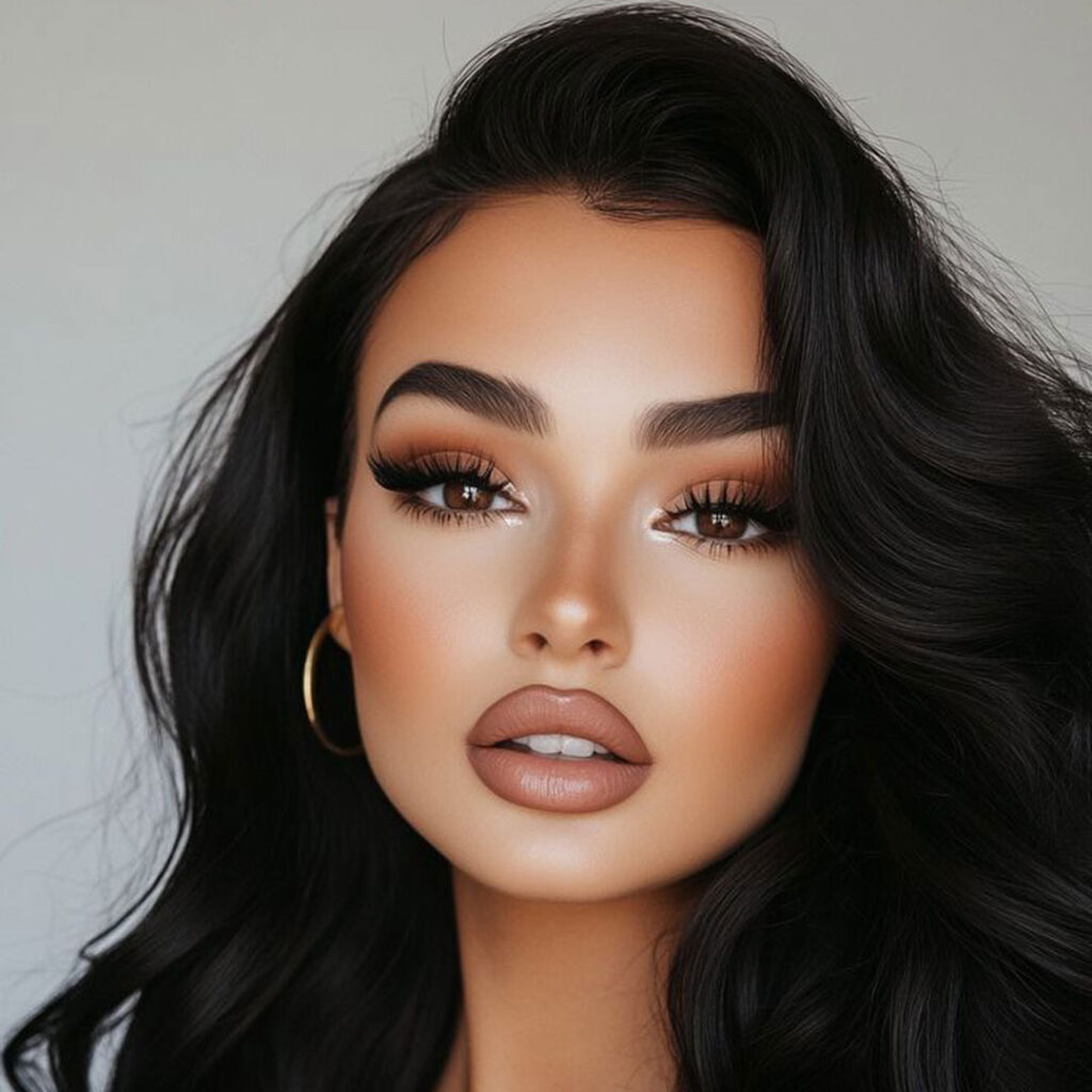میکاپ زنانه مدرن ترند 2025