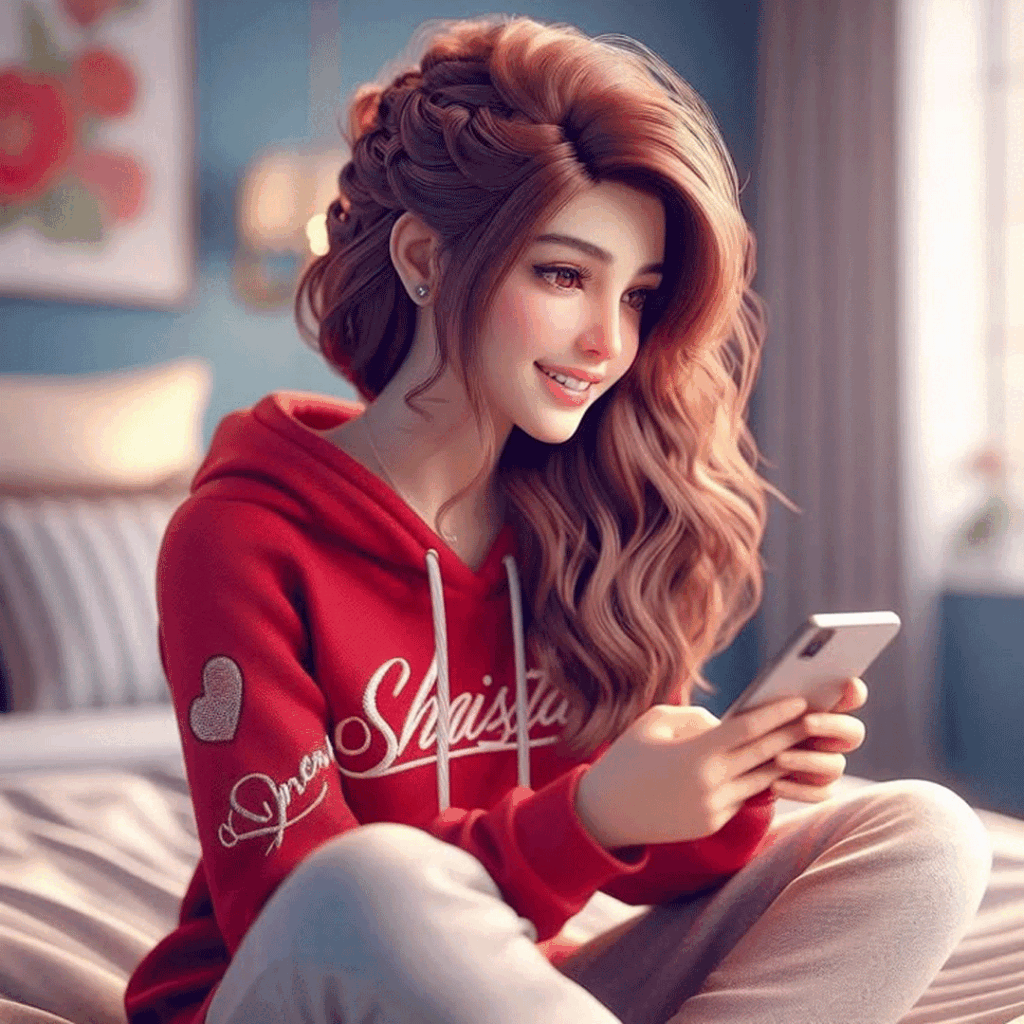 عکس پروفایل دخترانه کارتونی جذاب