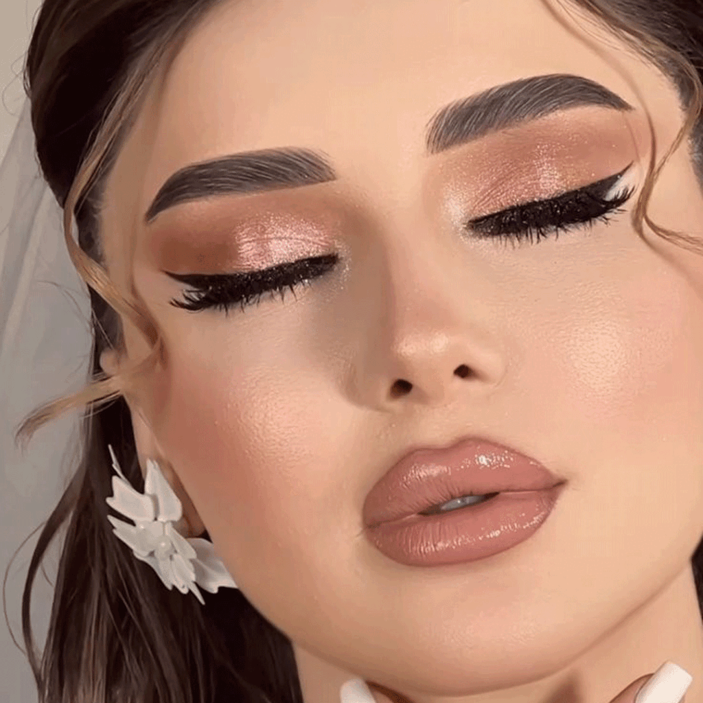 میکاپ عروس به سبک عربی خاص