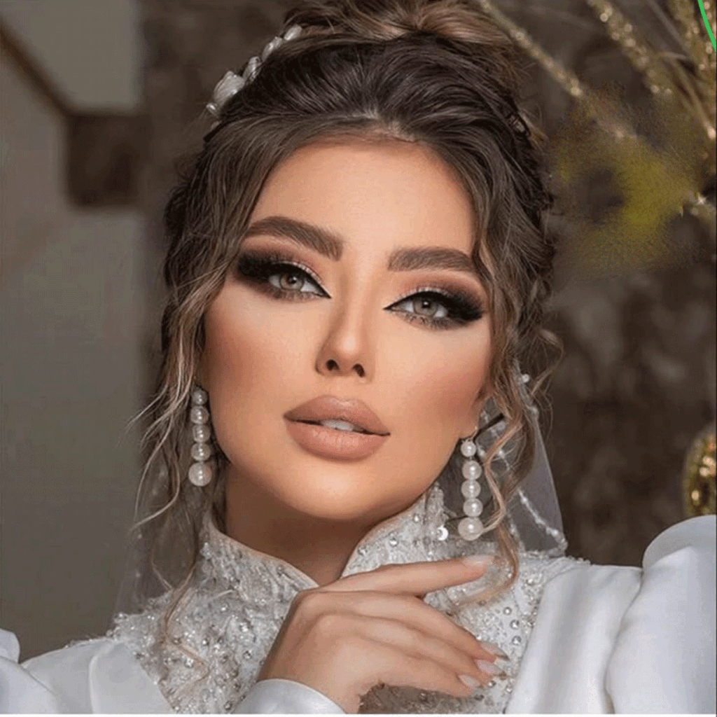 خاص ترین میکاپ عروس به سبک عربی