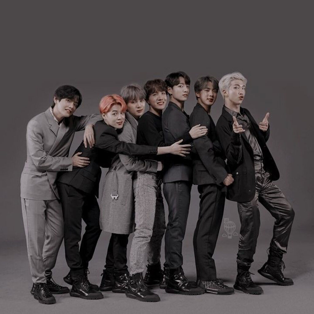 عکس BTS گروهی