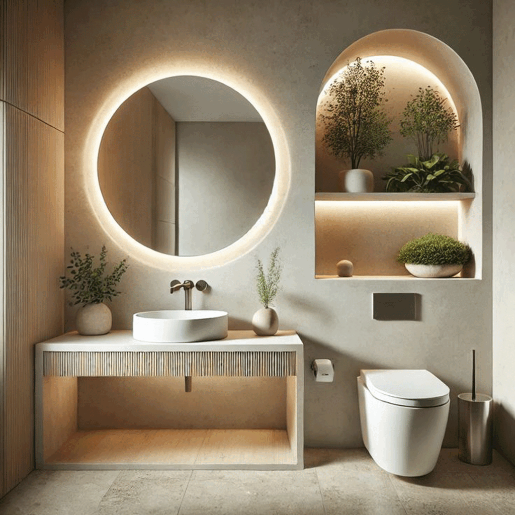 طراحی روشویی مینیمال