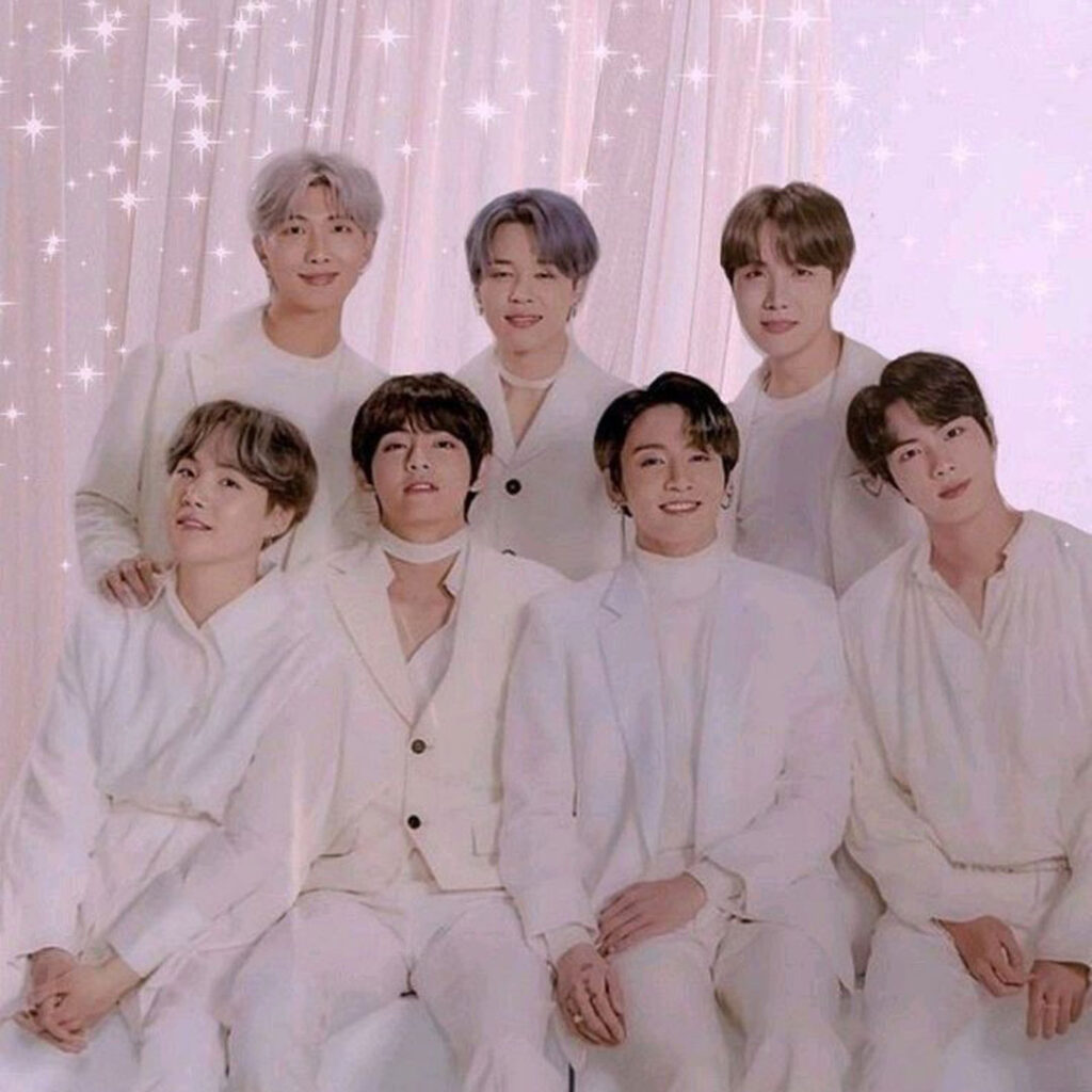 زیباترین عکس والپیپر BTS با تم بنفش