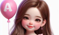 عکس پروفایل دخترانه خاص با حرف A