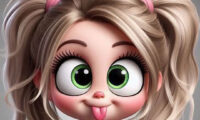 عکس‌ های کارتونی دخترونه خاص برای اینستا و تلگرام