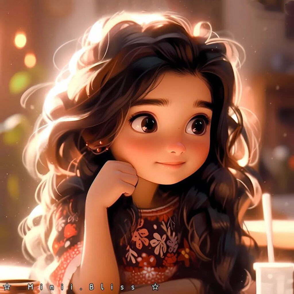 عکس‌ کارتونی دخترونه فانتزی