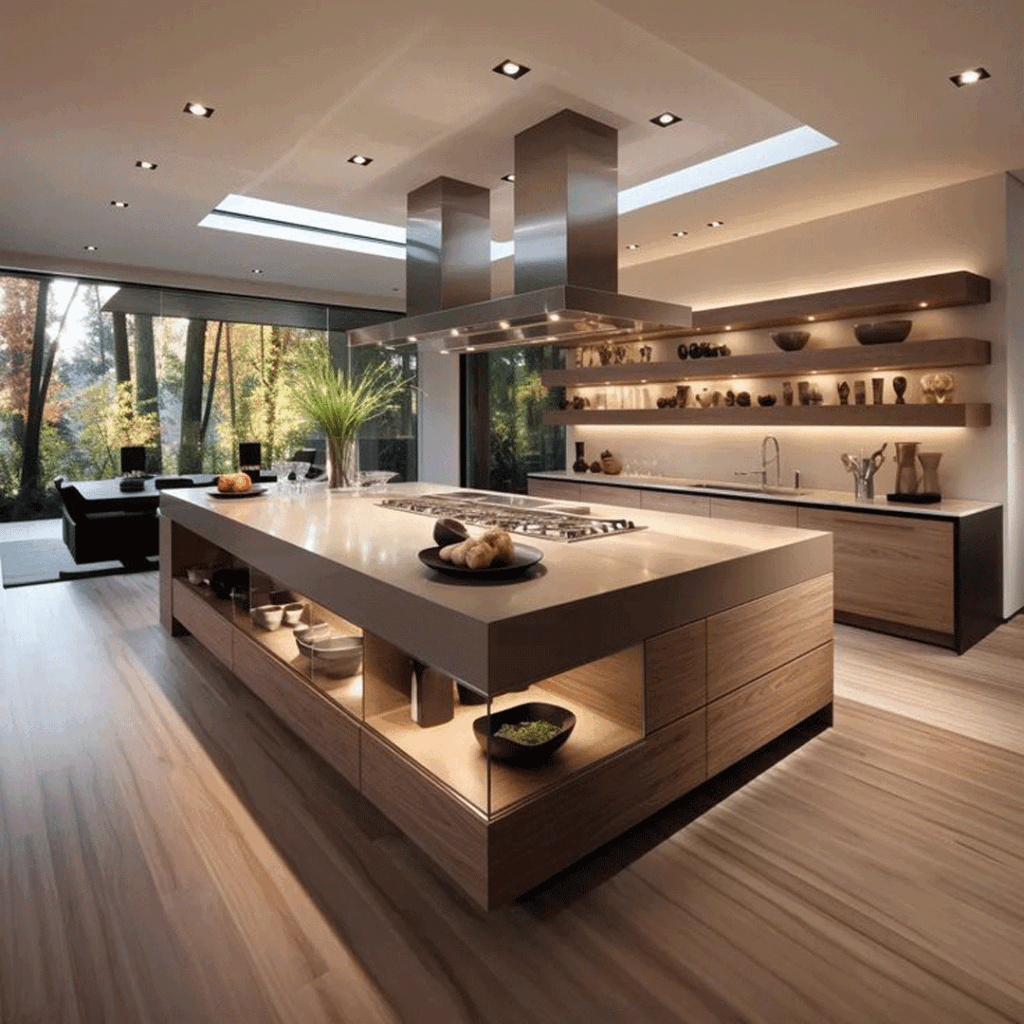 طراحی کابینت آشپزخانه لوکس در سال 2025