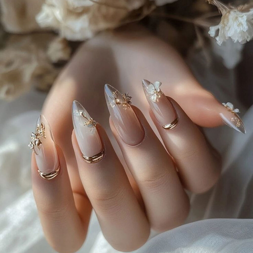 مینیمالیسم روی ناخن شیک