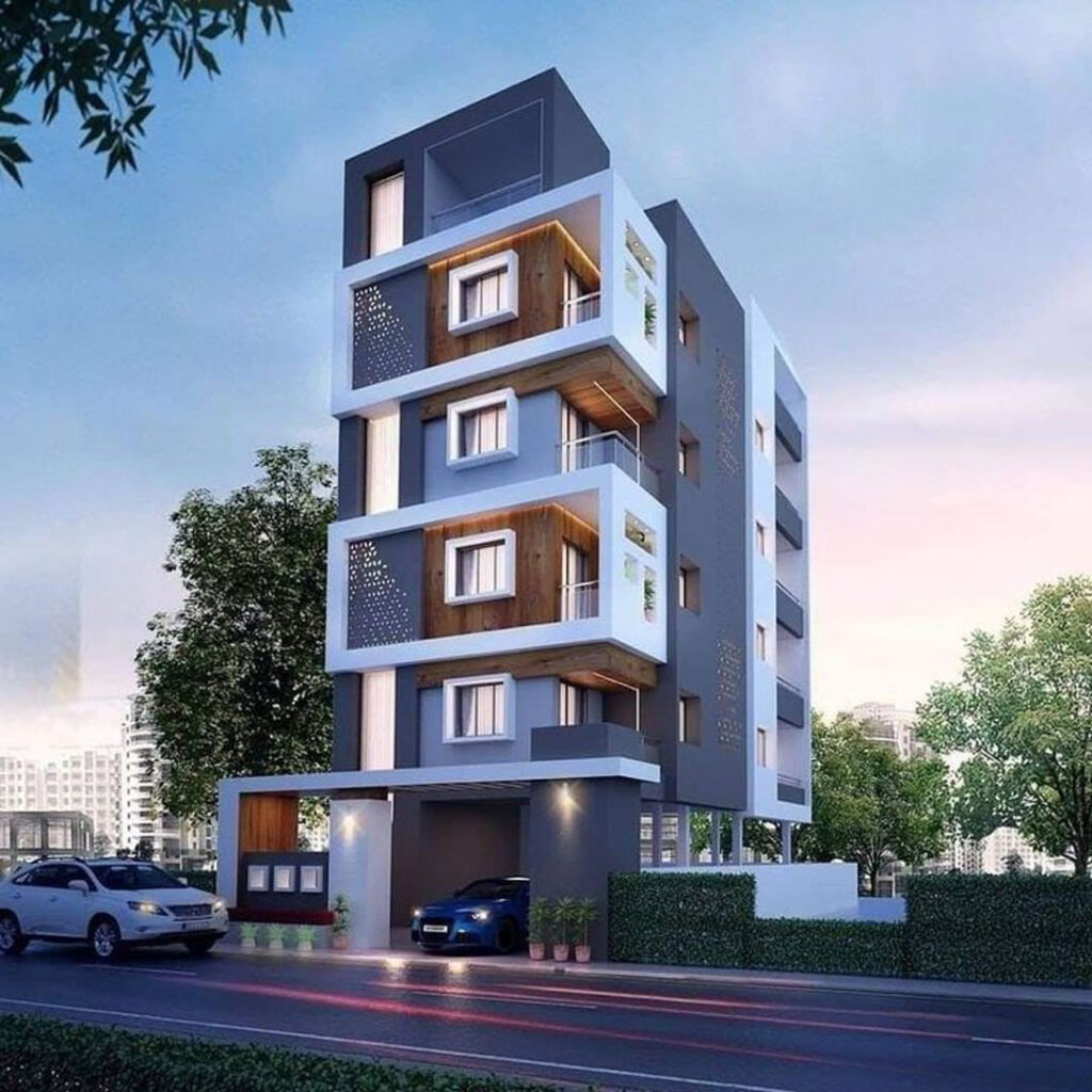 جذاب ترین نمای مدرن ساختمان