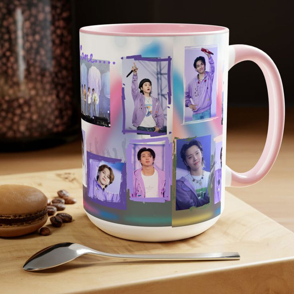 ماگ‌ BTS بنفش