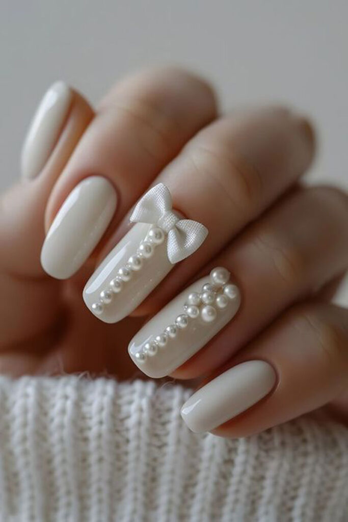  ناخن عروس: زیباترین طراحی‌ها برای روز خاص زندگی شما💅