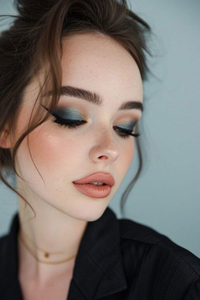 چگونه با سایه آبی، آرایش چشم خیره‌کننده‌ تری داشته باشیم؟ 