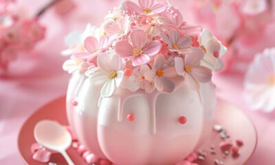 زیباترین کیک تولد با گل‌ های بهاری؛ جشنی به لطافت طبیعت 🌸🎂