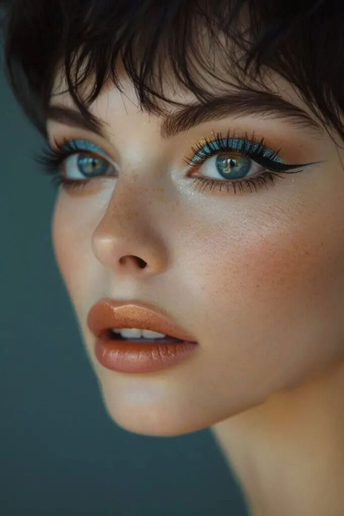 چگونه با سایه آبی، آرایش چشم خیره‌کننده‌ تری داشته باشیم؟ 
