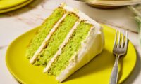 طرز تهیه کیک لیمویی با کرم پنیر خامه ای