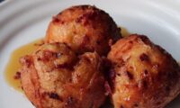 آموزش تهیه دونات بیکن و تخم مرغ خوشمزه
