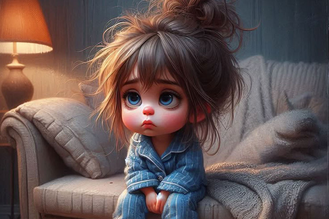 جذاب ترین عکس های کارتونی دختر بامزه و کیوت