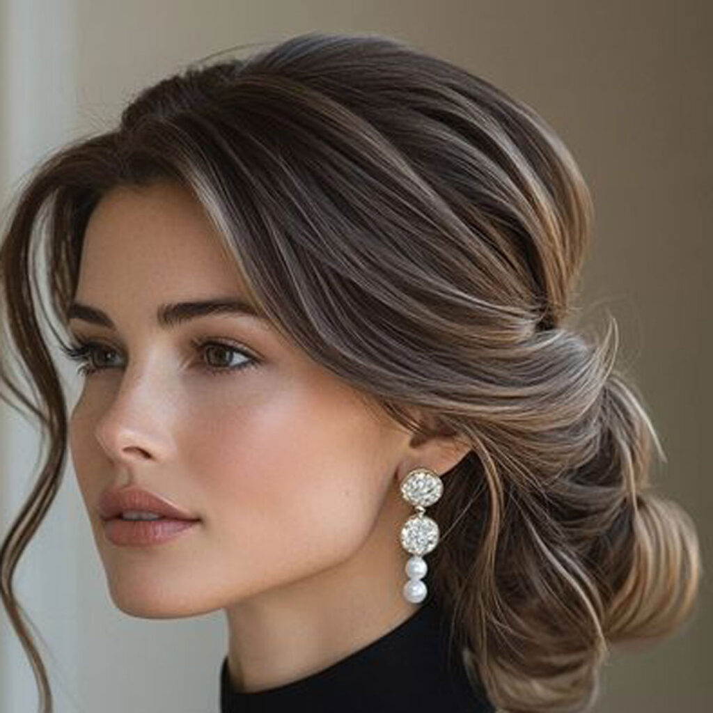 شینیون‌ زنانه ترند 2025