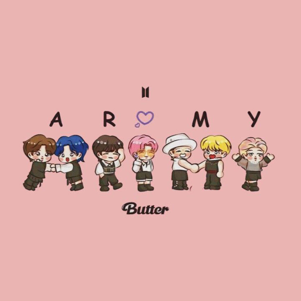 عکس انیمیشنی BTS فانتزی