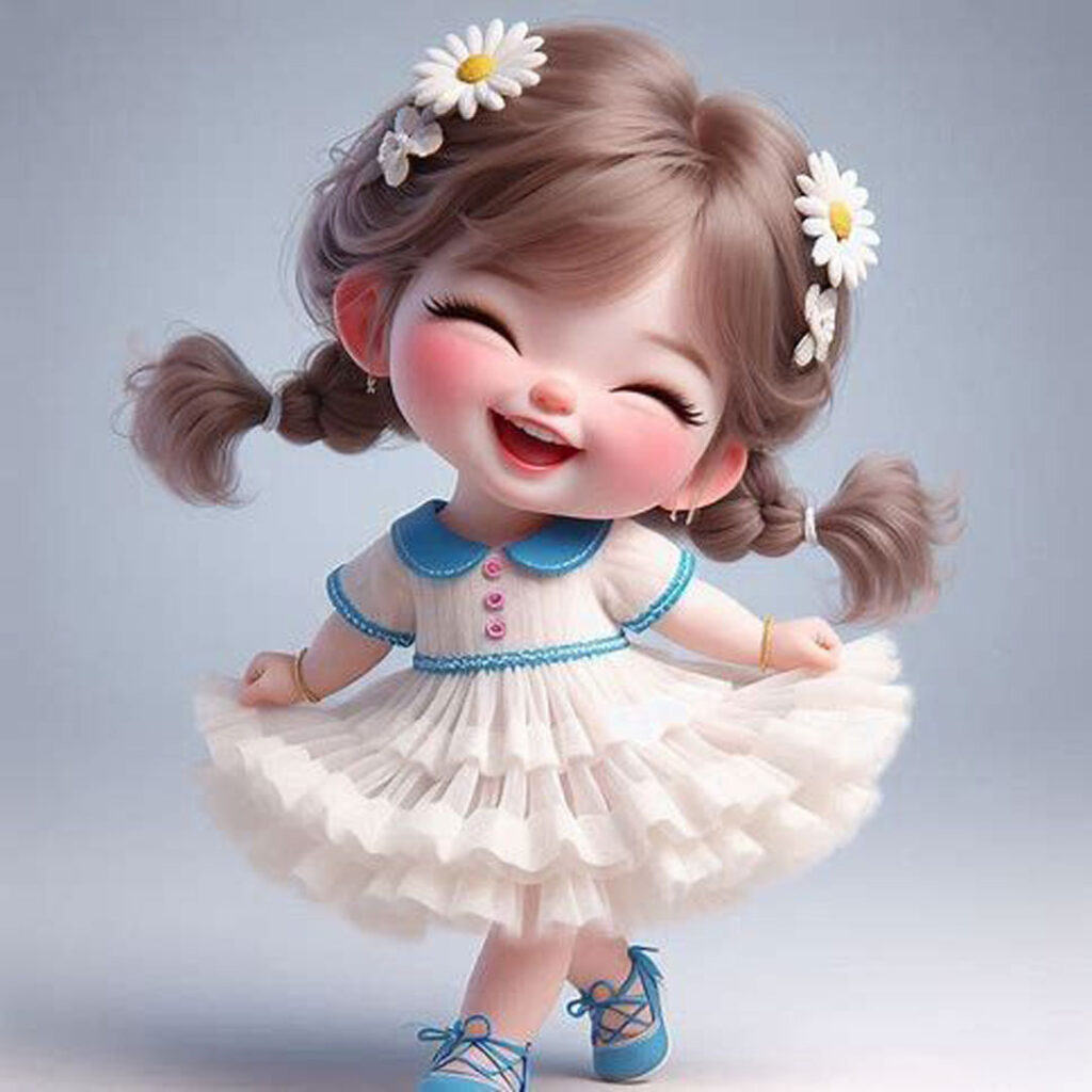 عکس پروفایل دخترانه عروسکی بامزه