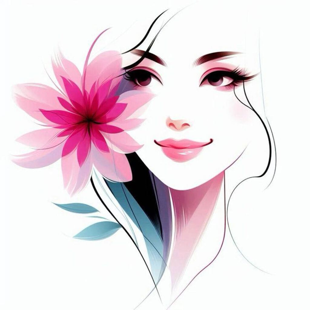عکس پروفایل هنری دخترانه فانتزی