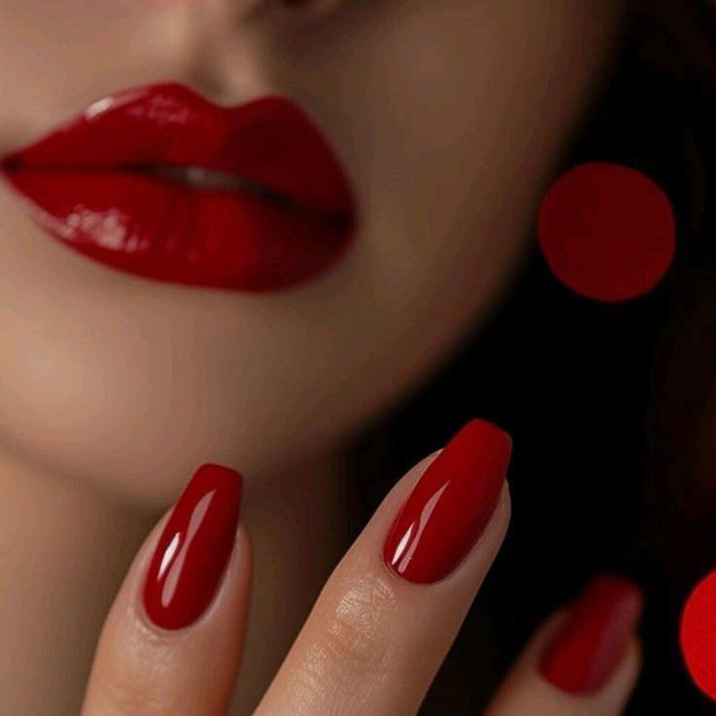 رنگ‌ رژ لب قرمز در سال ۲۰۲۵ 