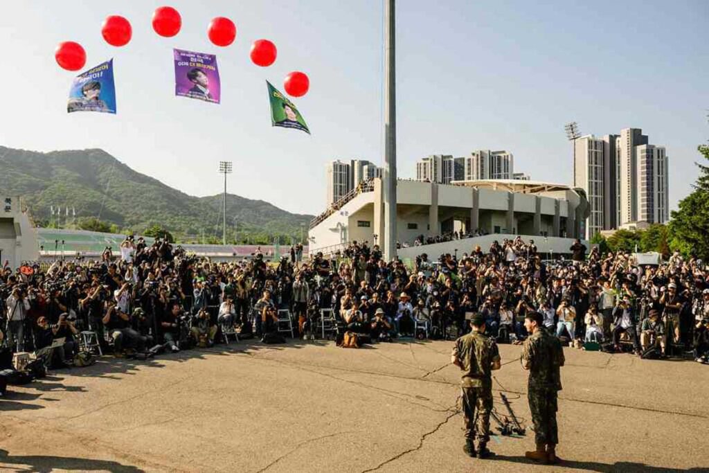 پایان خدمت جونگ‌ کوک و جیمین از سربازی