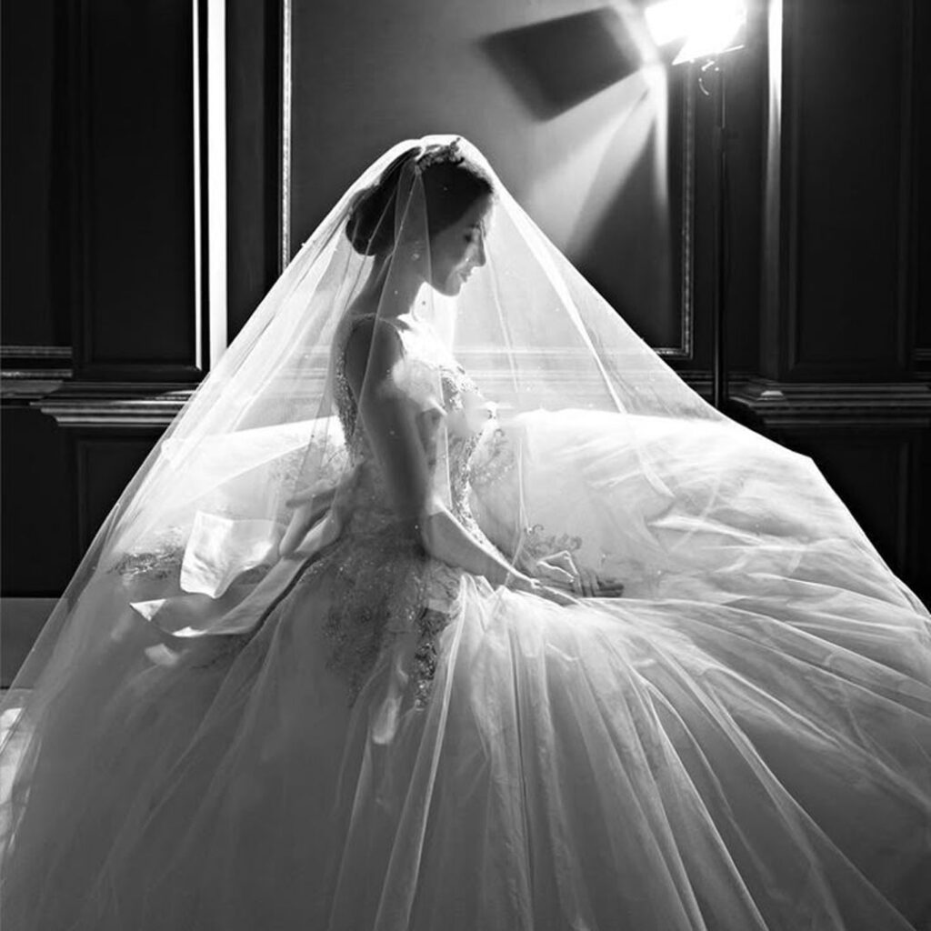 ژست عکاسی روز عروسی خاص