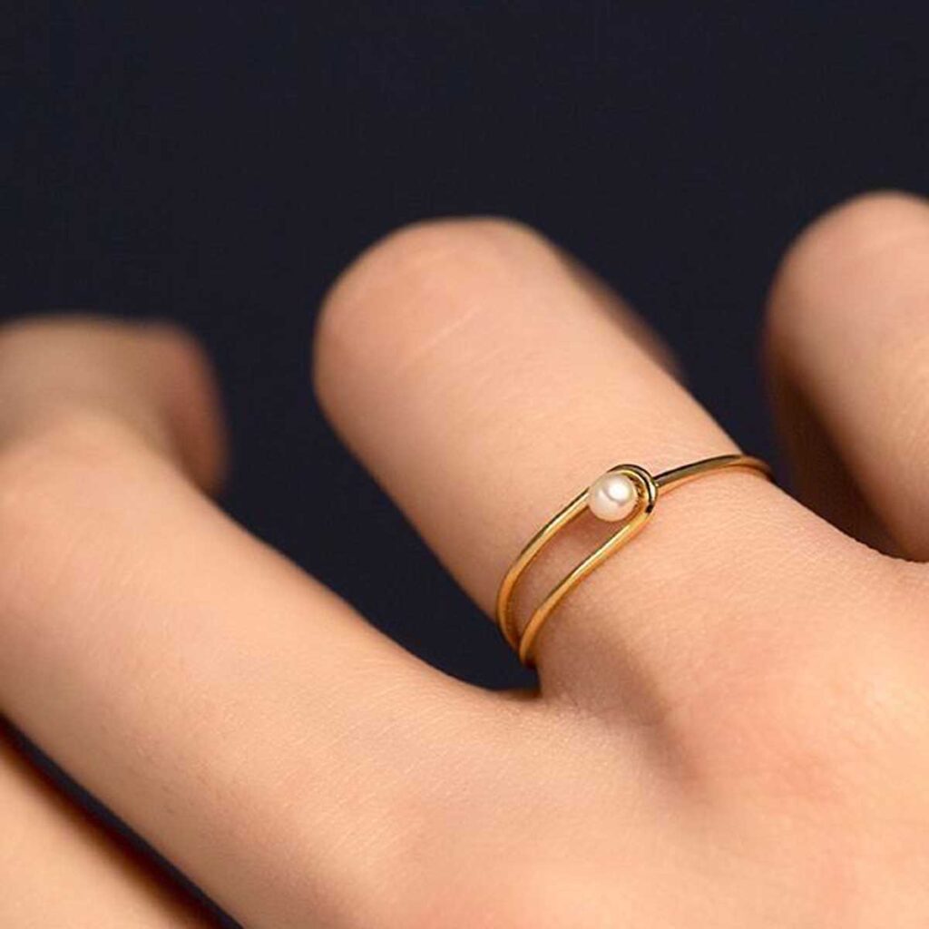 10 مدل انگشتر ساده و مینیمال که این ماه ترند شدن 💍