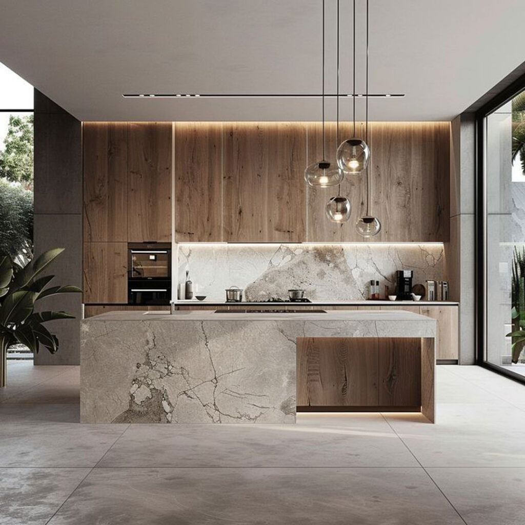 طراحی کابینت آشپزخانه ترند