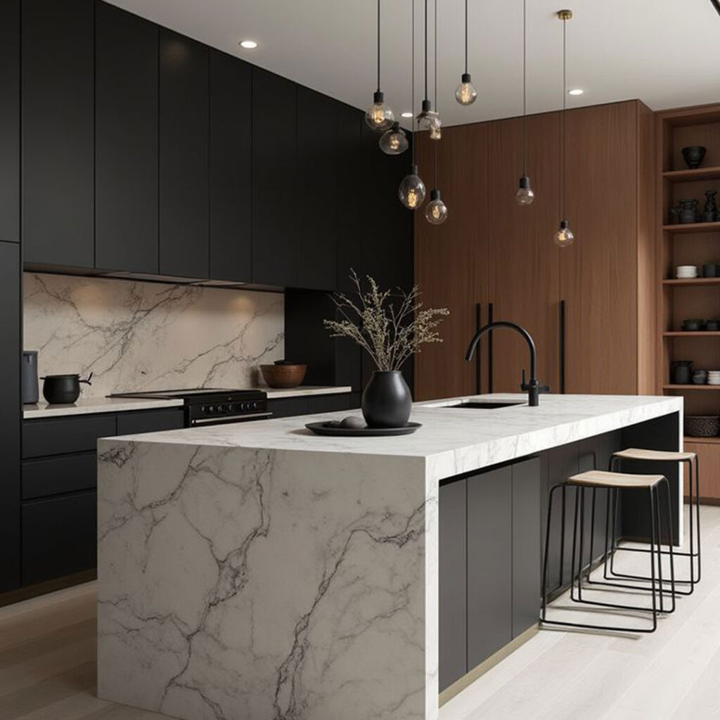 طراحی کابینت آشپزخانه جذاب