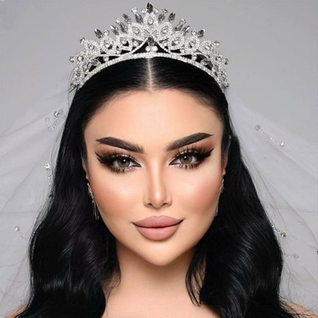  آرایش عروس اسموکی