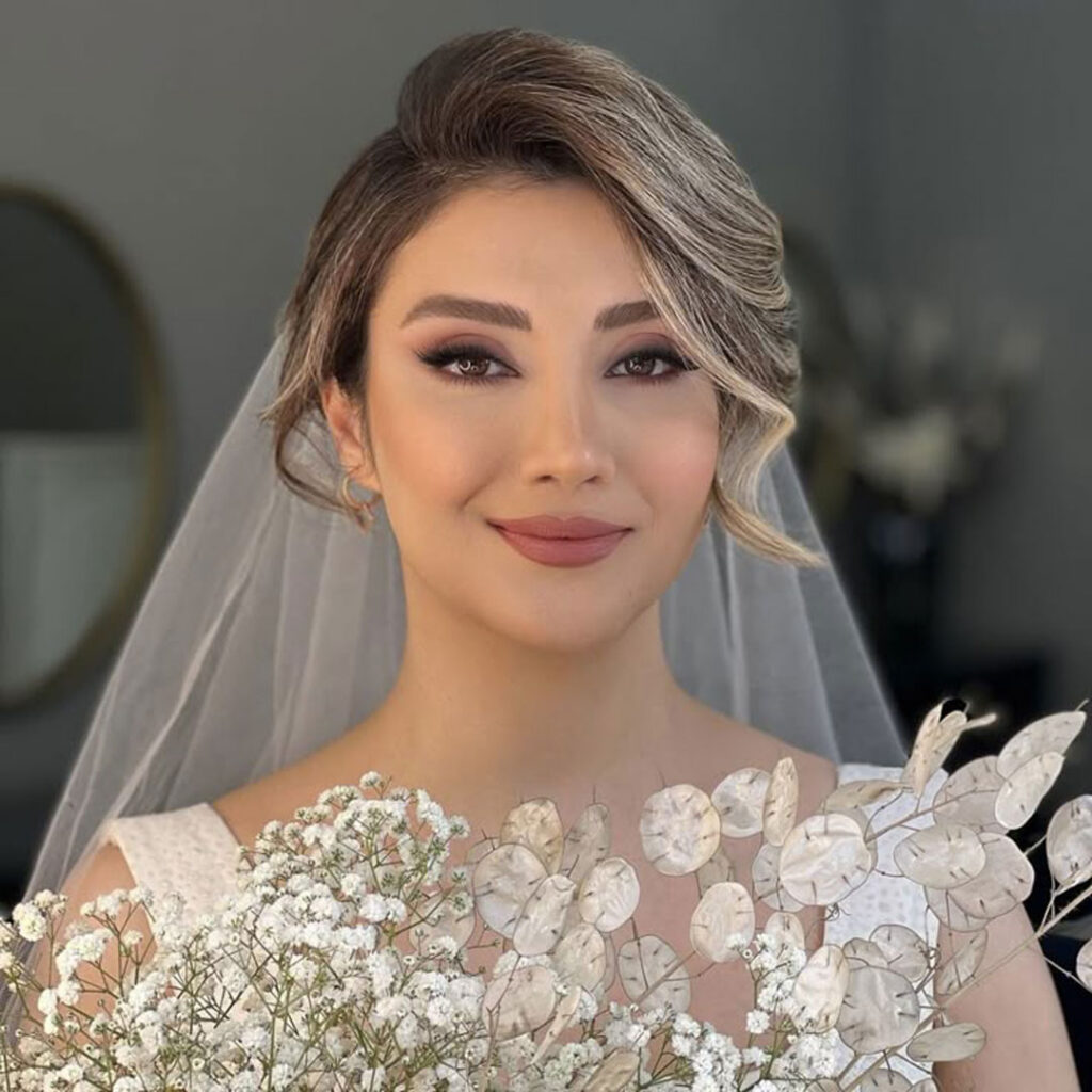  آرایش عروس مینیمال