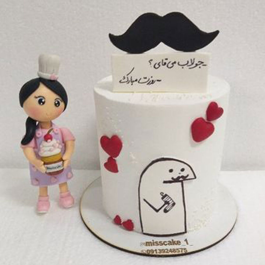 کیک جذاب برای تولد 