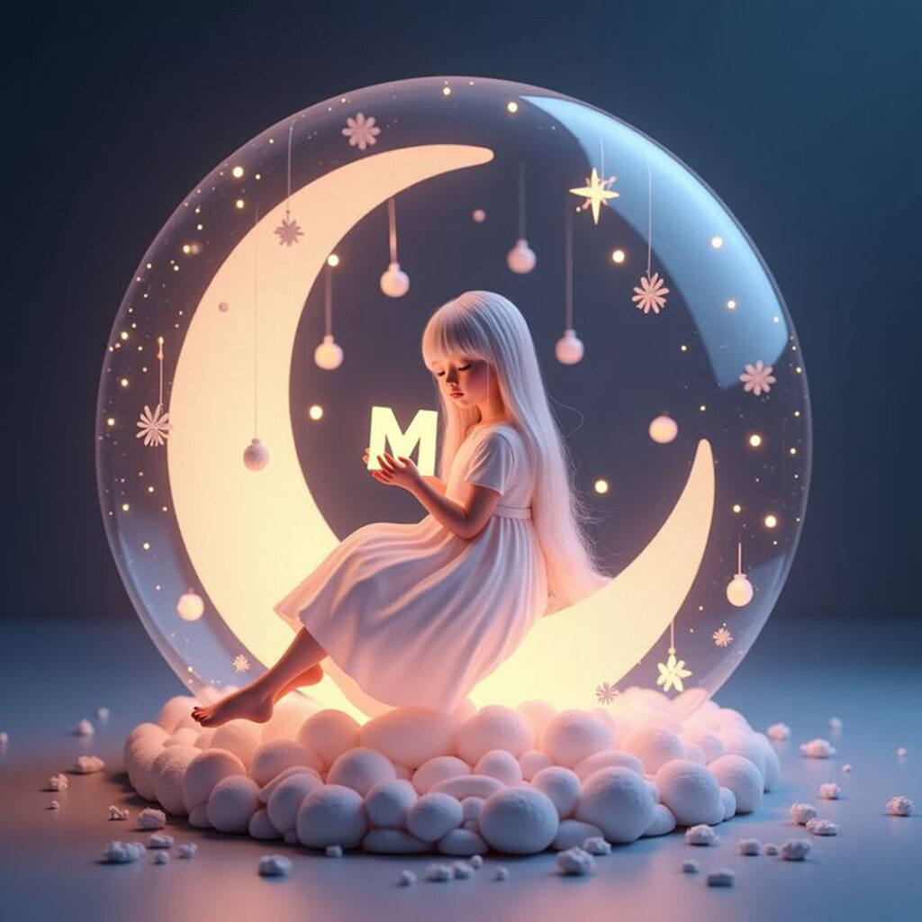 عکس‌ پروفایل ماه دخترانه