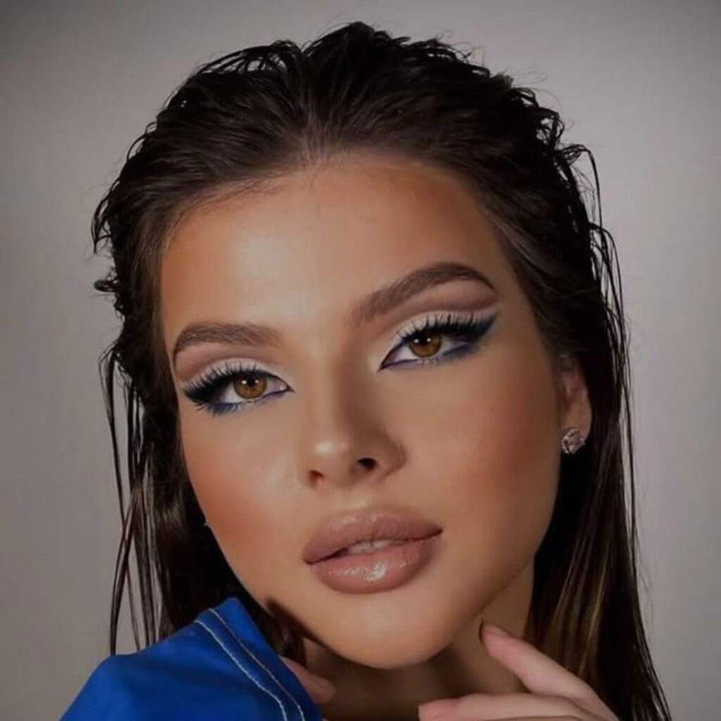 آرایش صورت جذاب برای عکاسی