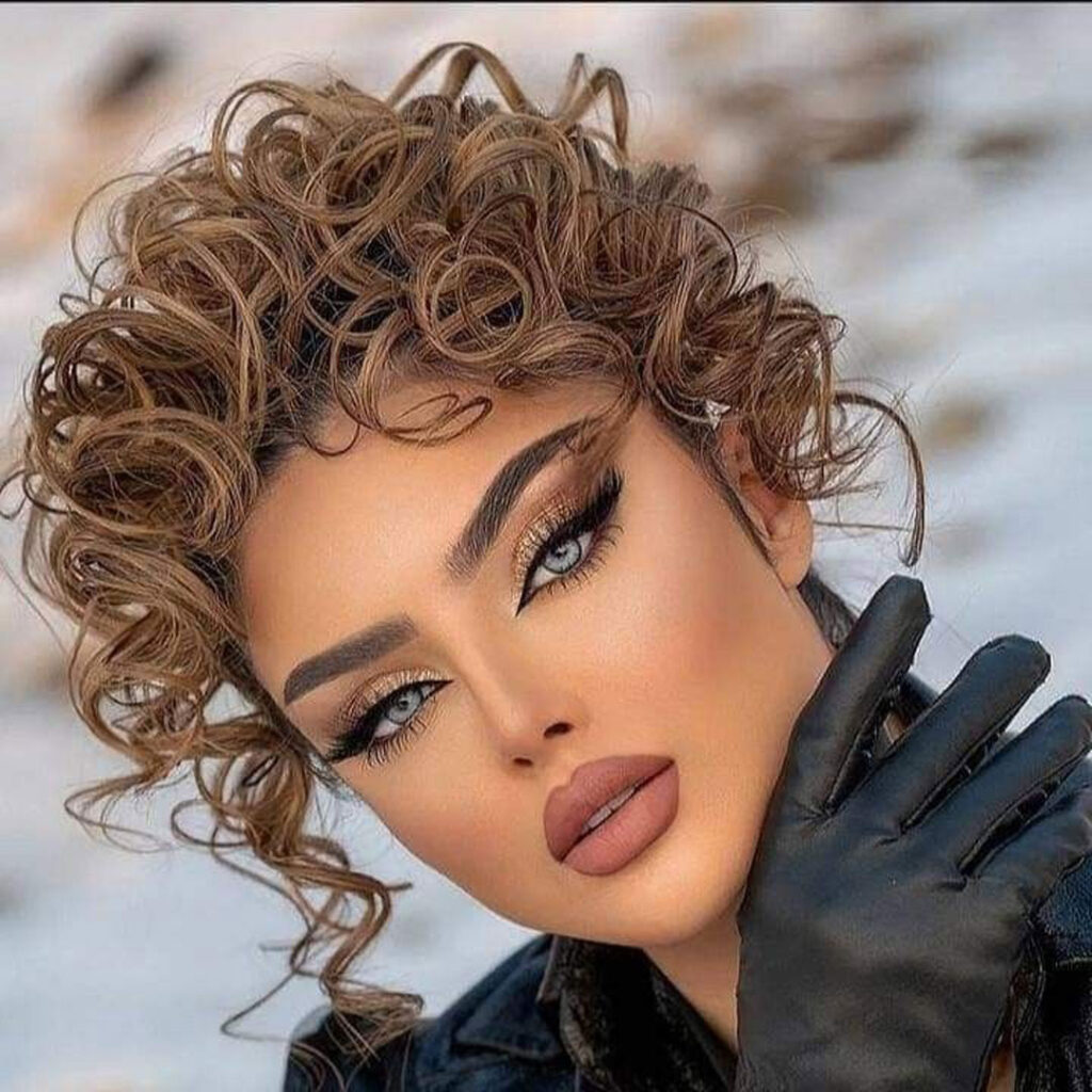 زیباترین شینیون فر