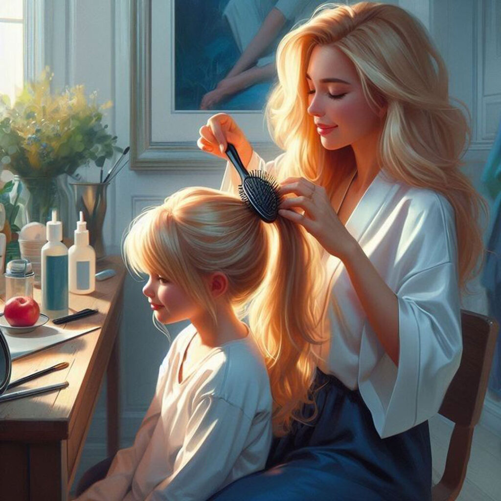 زیباترین طرح‌ مادر و دختر کارتونی برای پروفایل 