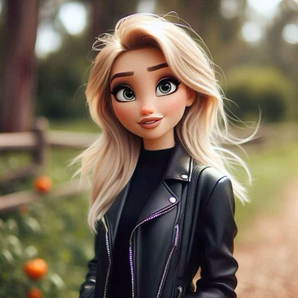 بهترین ژست‌ کارتونی دخترونه برای پروفایل