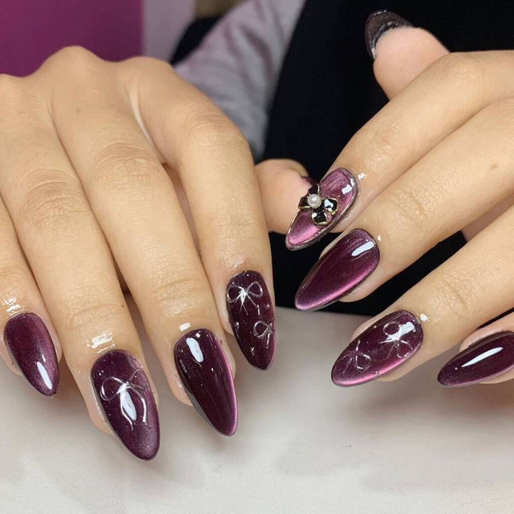 بهترین مدل ناخن Cat Eye 