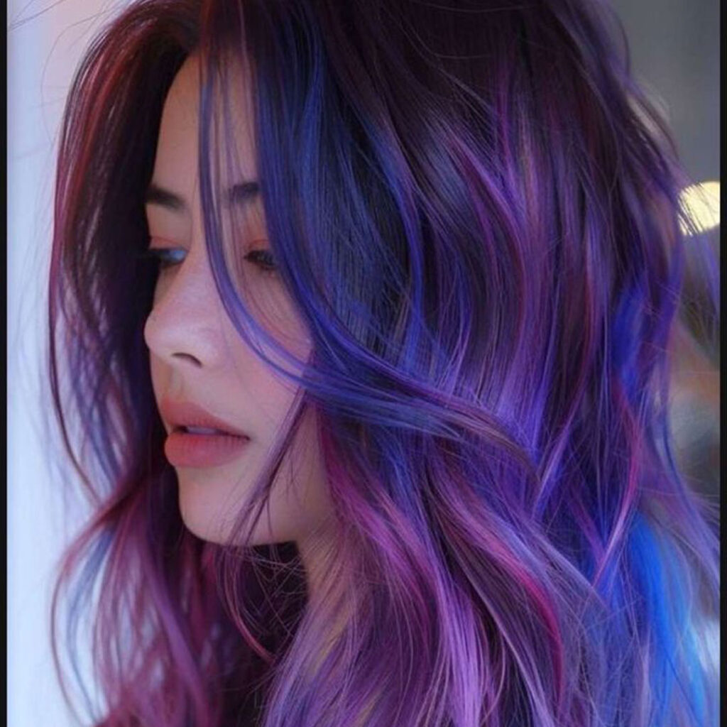 خاص ترین رنگ موی Galaxy Hair