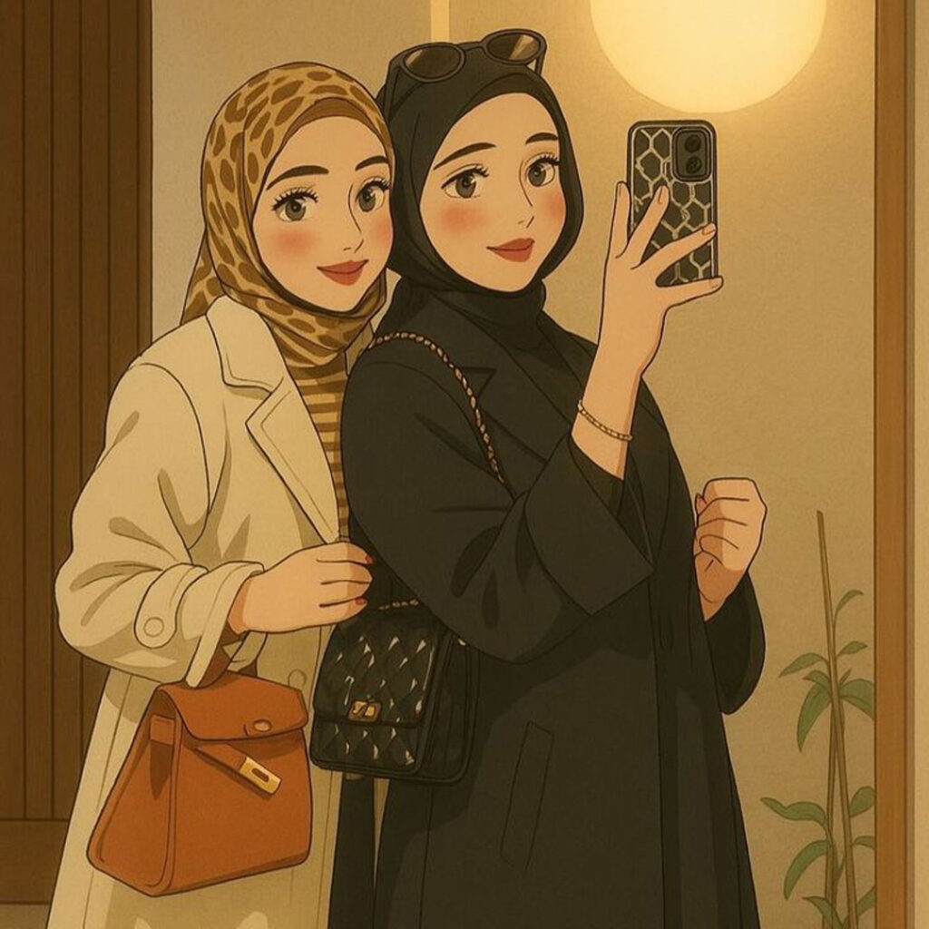 عکس کارتونی دو خواهر خاص