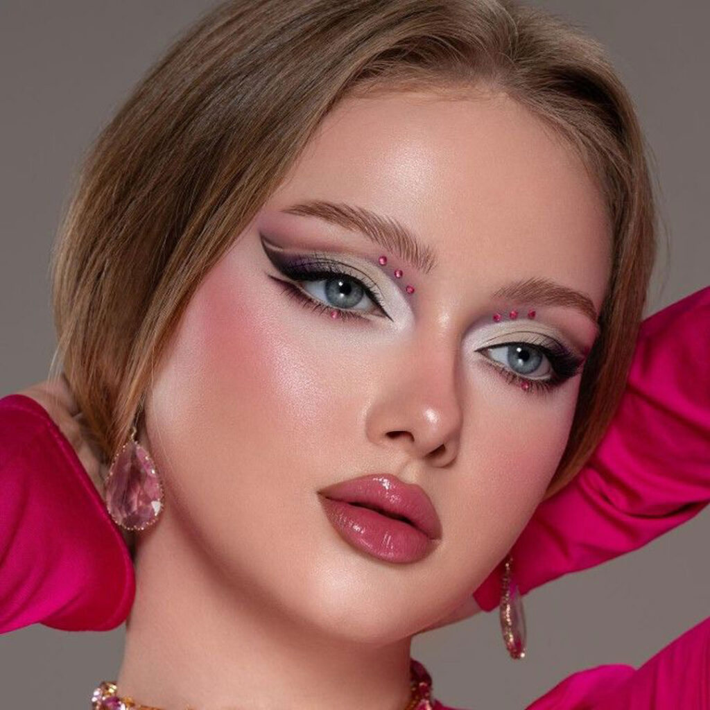 مدل آرایش دخترانه جذاب