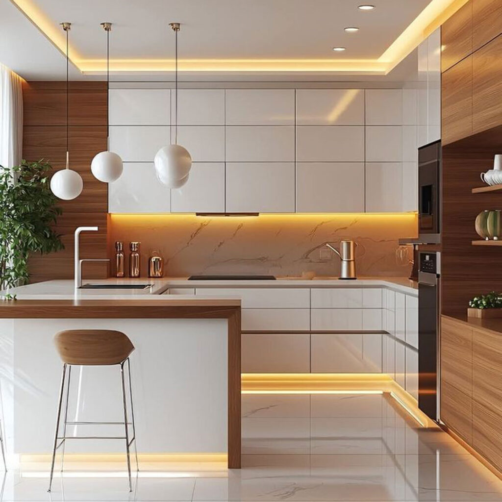 مدل کابینت خاص برای دکوراسیون آشپزخانه‌