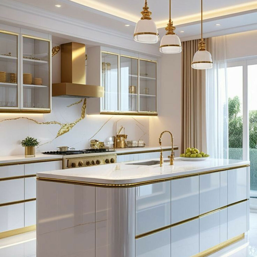 مدل کابینت مدرن برای دکوراسیون آشپزخانه‌