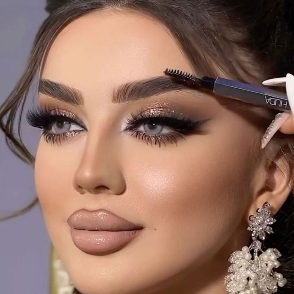 آرایش مجلسی دخترانه اسموکی