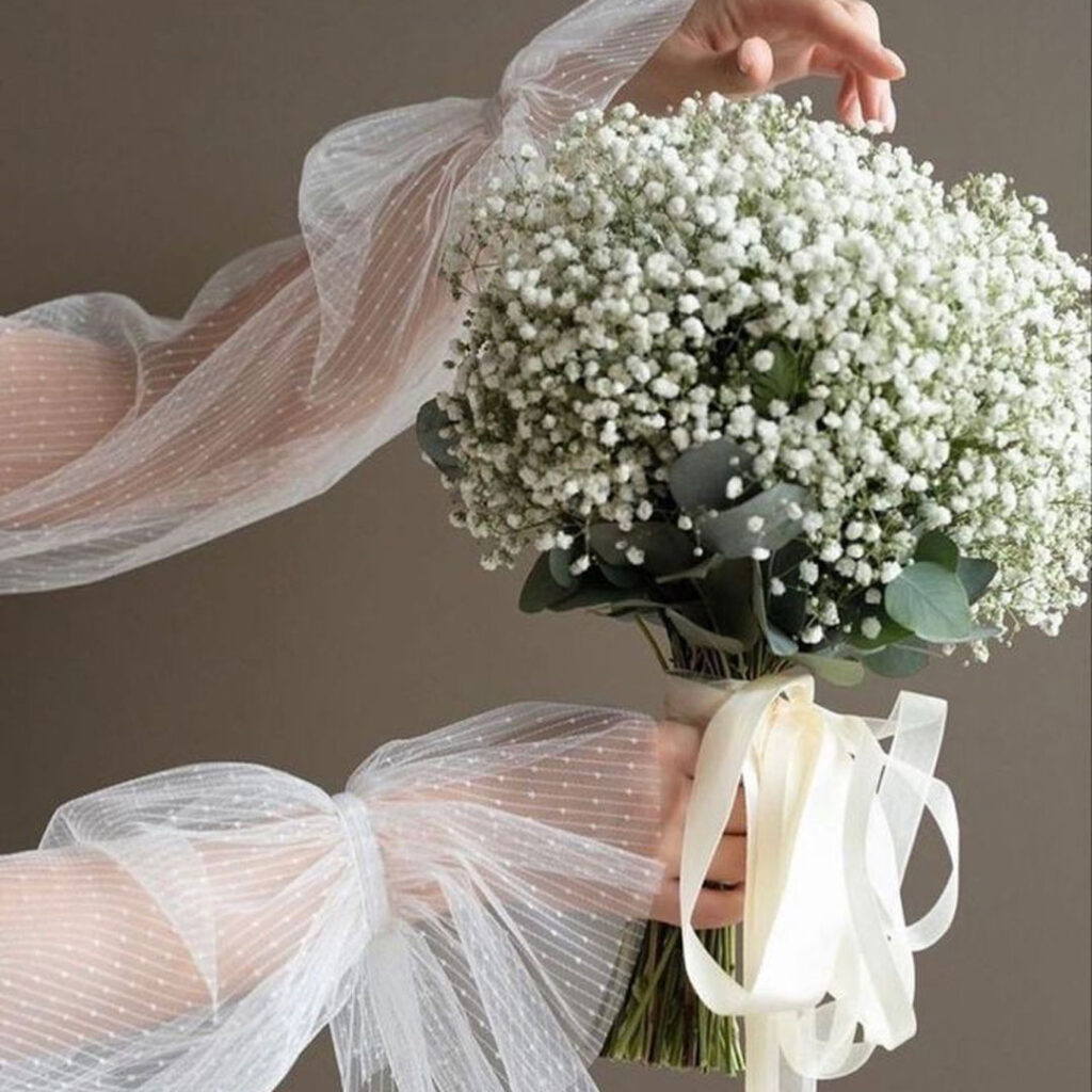 دسته گل عروس ژیپسوفیلیا